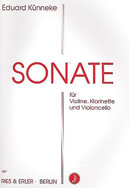 Eduard Künneke Notenblätter Sonate