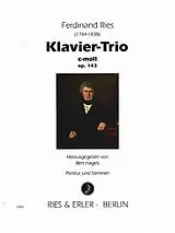 Ferdinand Ries Notenblätter Klaviertrio c-Moll op.143