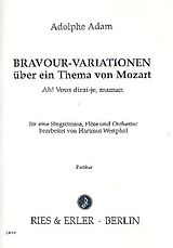 Adolphe Charles Adam Notenblätter Bravour-Variationen über ein Thema von Mozart