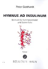 Peter M. Gotthardt Notenblätter Hymnus ad insulinum für Sopran