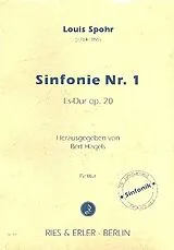 Louis Spohr Notenblätter Sinfonie Es-Dur Nr.1 op.20