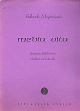 Gabriela Moyseowicz Notenblätter Media Vita für Sprecher (Bass)