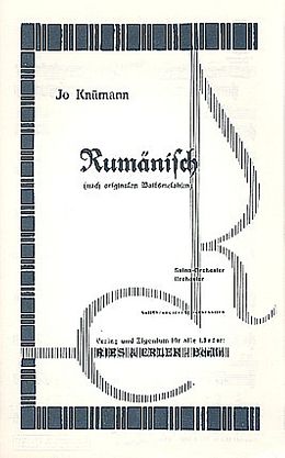 Josef Knümann Notenblätter Rumänisch