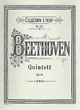 Ludwig van Beethoven Notenblätter Quintett op.16