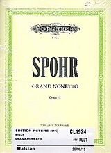 Louis Spohr Notenblätter Nonett F-Dur op.31