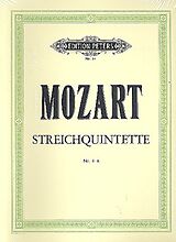 Wolfgang Amadeus Mozart Notenblätter Sämtliche Streichquintette Band 1