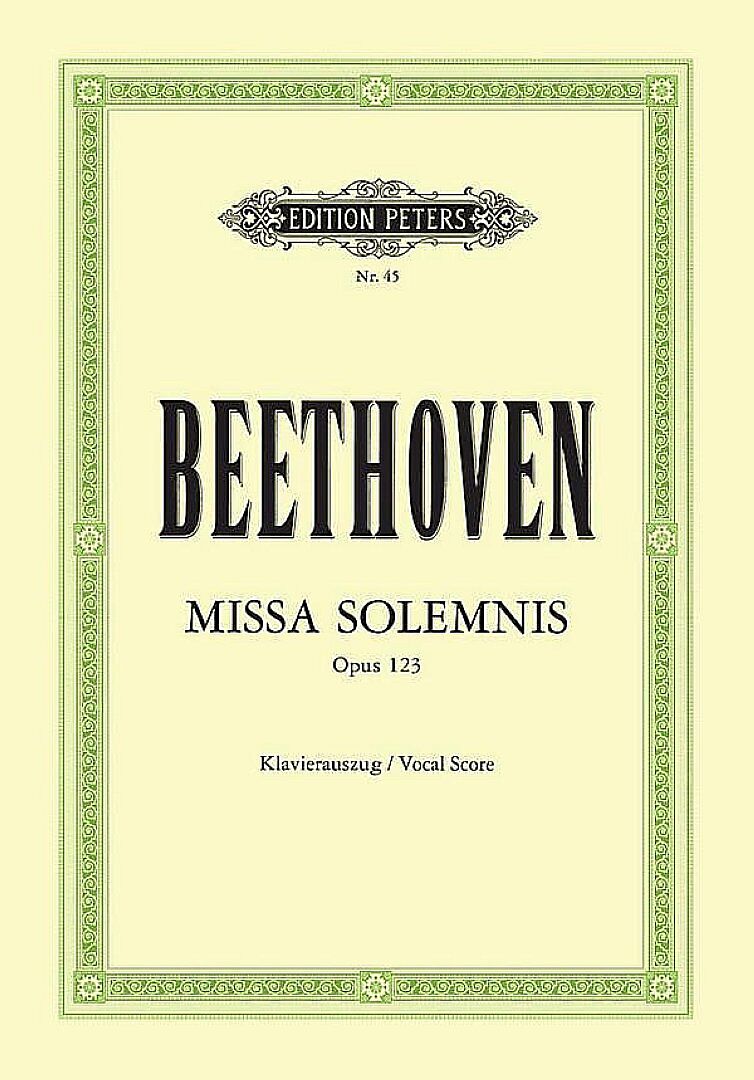 Missa solemnis D-Dur op. 123