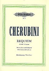 Luigi Cherubini Notenblätter Requiem c-Moll