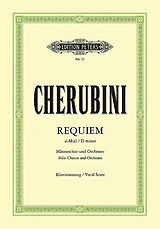 Luigi Cherubini Notenblätter Requiem c-Moll
