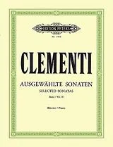 Muzio Clementi Notenblätter Sonaten Band 2