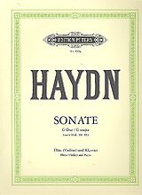 Franz Joseph Haydn Notenblätter Sonate G-Dur