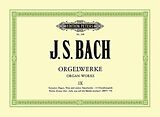 Johann Sebastian Bach Notenblätter Orgelwerke Band 9