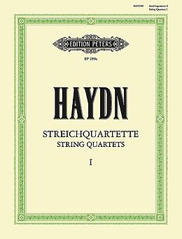 Franz Joseph Haydn Notenblätter Streichquartette Band 1