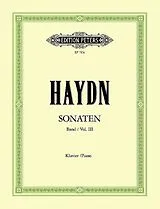 Franz Joseph Haydn Notenblätter Sonaten Band 3