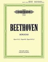 Ludwig van Beethoven Notenblätter Sonaten