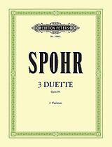Ludwig (Louis) Spohr Notenblätter Duette op.39