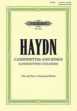 Franz Joseph Haydn Notenblätter Kanzonetten und Lieder