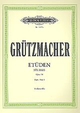 Friedrich Grützmacher Notenblätter Etüden op.38 Band 1