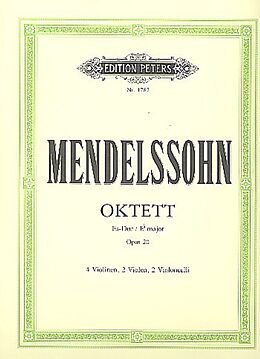 Felix Mendelssohn-Bartholdy Notenblätter Oktett Es-Dur op.20