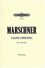 Heinrich August Marschner Notenblätter Hans Heiling