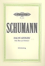 Robert Schumann Notenblätter Faust-Szenen