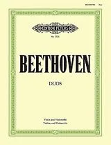 Ludwig van Beethoven Notenblätter Duos