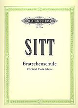 Hans Sitt Notenblätter Praktische Bratschenschule