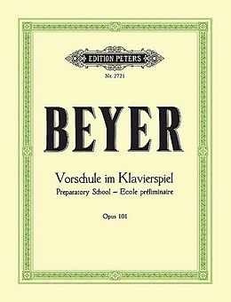 Ferdinand Beyer Notenblätter Vorschule im Klavierspiel op.101