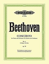 Ludwig van Beethoven Notenblätter Konzert G-Dur Nr.4 op.58