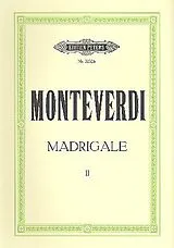 Claudio Monteverdi Notenblätter Madrigale Band 2