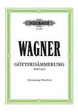 Richard Wagner Notenblätter Götterdämmerung WWV 86D