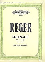 Max Reger Notenblätter Serenade G-Dur op.141a