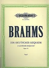 Johannes Brahms Notenblätter Ein deutsches Requiem op.45