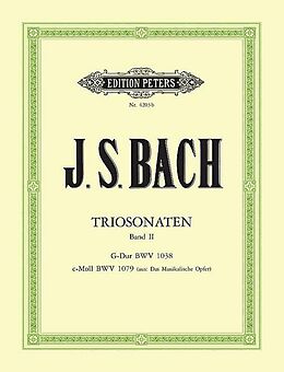 Johann Sebastian Bach Notenblätter Triosonaten Band 2