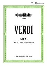 Giuseppe Verdi Notenblätter Aida