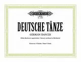 Ludwig van Beethoven Notenblätter Deutsche Tänze