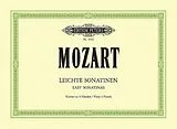 Wolfgang Amadeus Mozart Notenblätter Sonatinen nach KV213 und KV240
