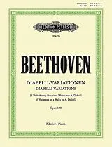 Ludwig van Beethoven Notenblätter 33 Veränderungen über einen Walzer von Anton Diabelli op.120