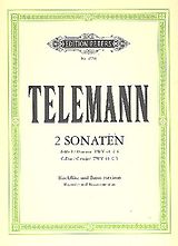 Georg Philipp Telemann Notenblätter 2 Sonaten
