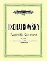 Peter Iljitsch Tschaikowsky Notenblätter Ausgewählte Klavierwerke Band 2