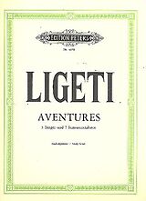 György Ligeti Notenblätter Aventures