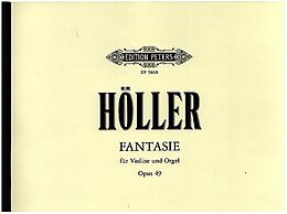 Karl Höller Notenblätter Fantasie op.49