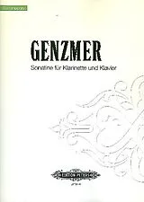 Harald Genzmer Notenblätter Sonatine