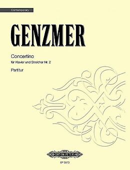 Harald Genzmer Notenblätter Concertino Nr.2