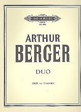Arthur Berger Notenblätter Duo