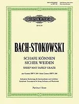 Johann Sebastian Bach Notenblätter Schafe können sicher weiden BWV208