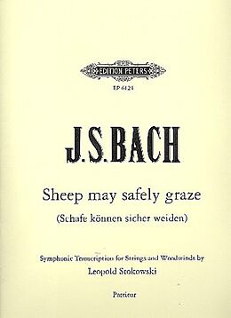Johann Sebastian Bach Notenblätter Schafe können sicher weiden BWV208