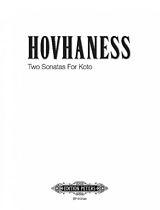 Alan Hovhaness Notenblätter 2 Sonaten op.110