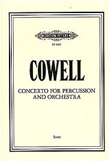 Henry Dixon Cowell Notenblätter Concerto