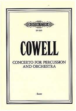 Henry Dixon Cowell Notenblätter Concerto